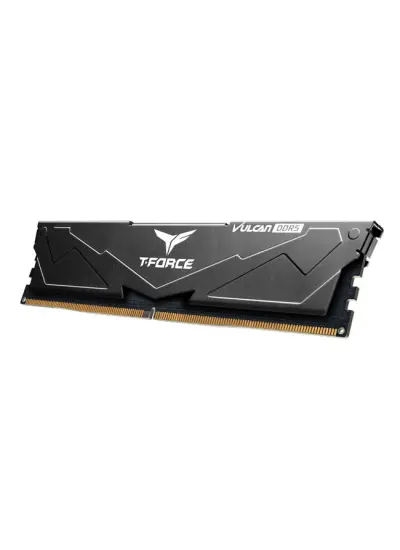 Team T-Force Vulcan Black 32GB(2X16GB) 5600Mhz DDR5 Gaming Ram CL32 (FLBD532G5600HC32DC01)