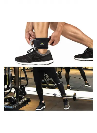 Professional Ankle Strap - Ayak Bileği Kayışları, Fitness Ayak Bilekliği - 2 Adet