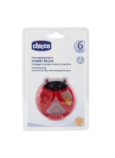 Chicco Funny Relax Diş Kaşıyıcı - Uğur Böceği