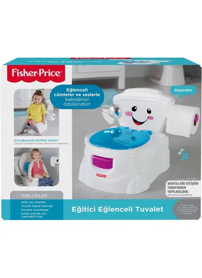 Fisher Price Eğitici Eğlenceli Tuvalet (Türkçe)