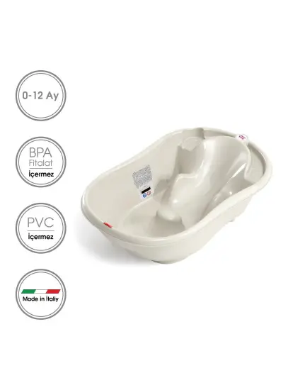 OkBaby Onda Banyo Küveti & Banyo Küvet Taşıyıcı/ K.Beyaz