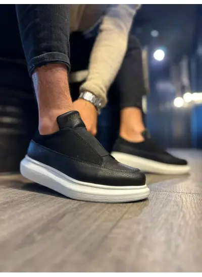 Knack Sneakers Ayakkabı 911 Siyah (Beyaz Taban)