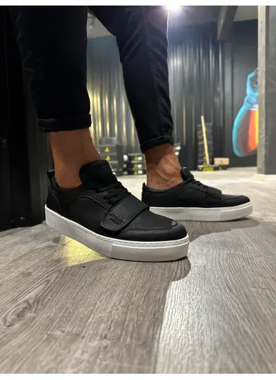 Knack Günlük Ayakkabı 999 Siyah (Beyaz Taban)
