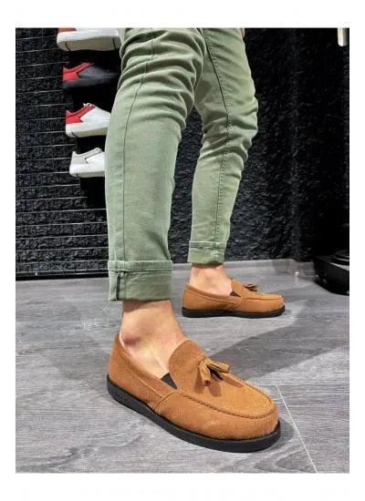 Loafer Erkek Ayakkabı 007 Taba